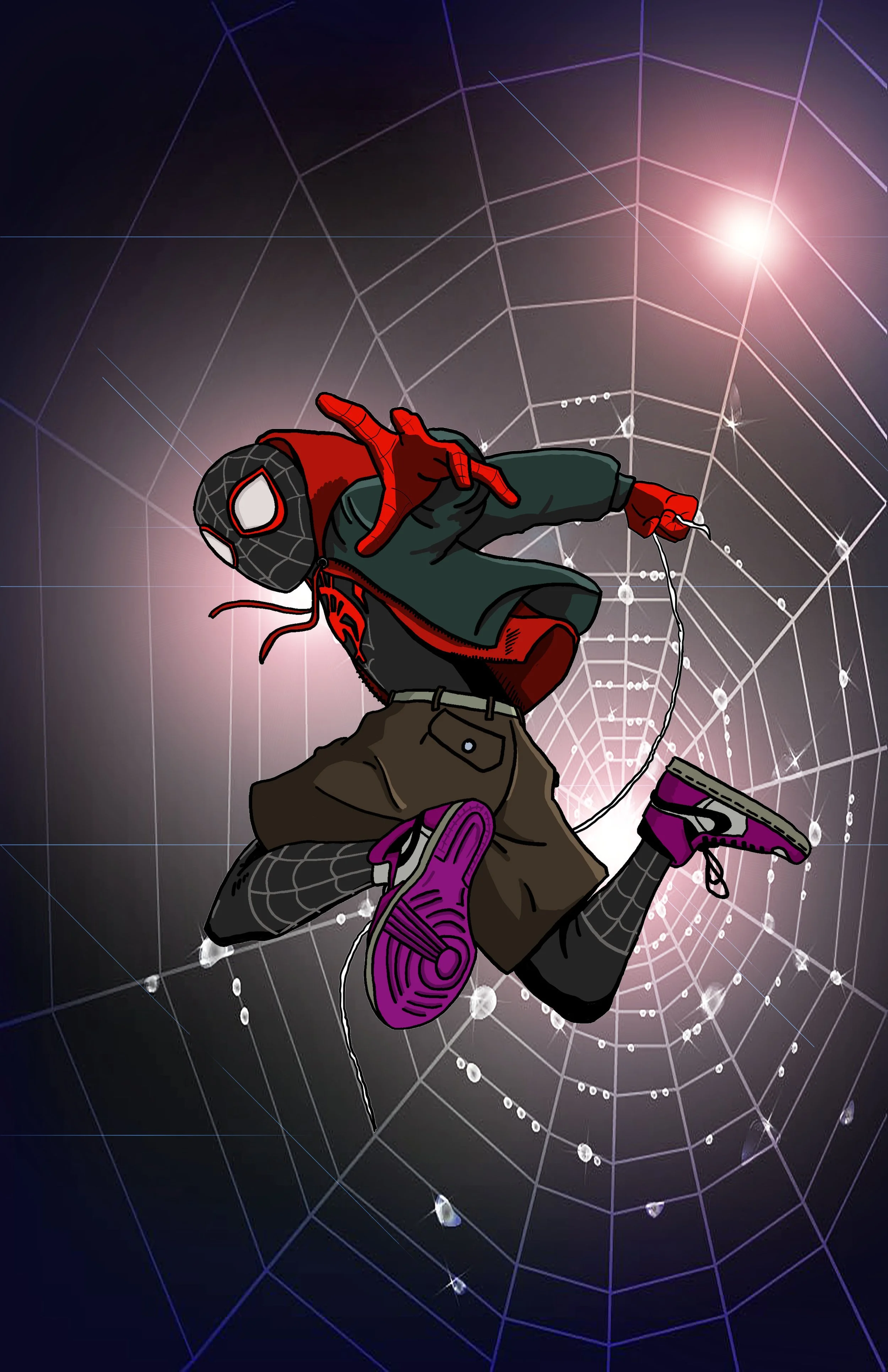 Miles Morales - Poster - FOIL