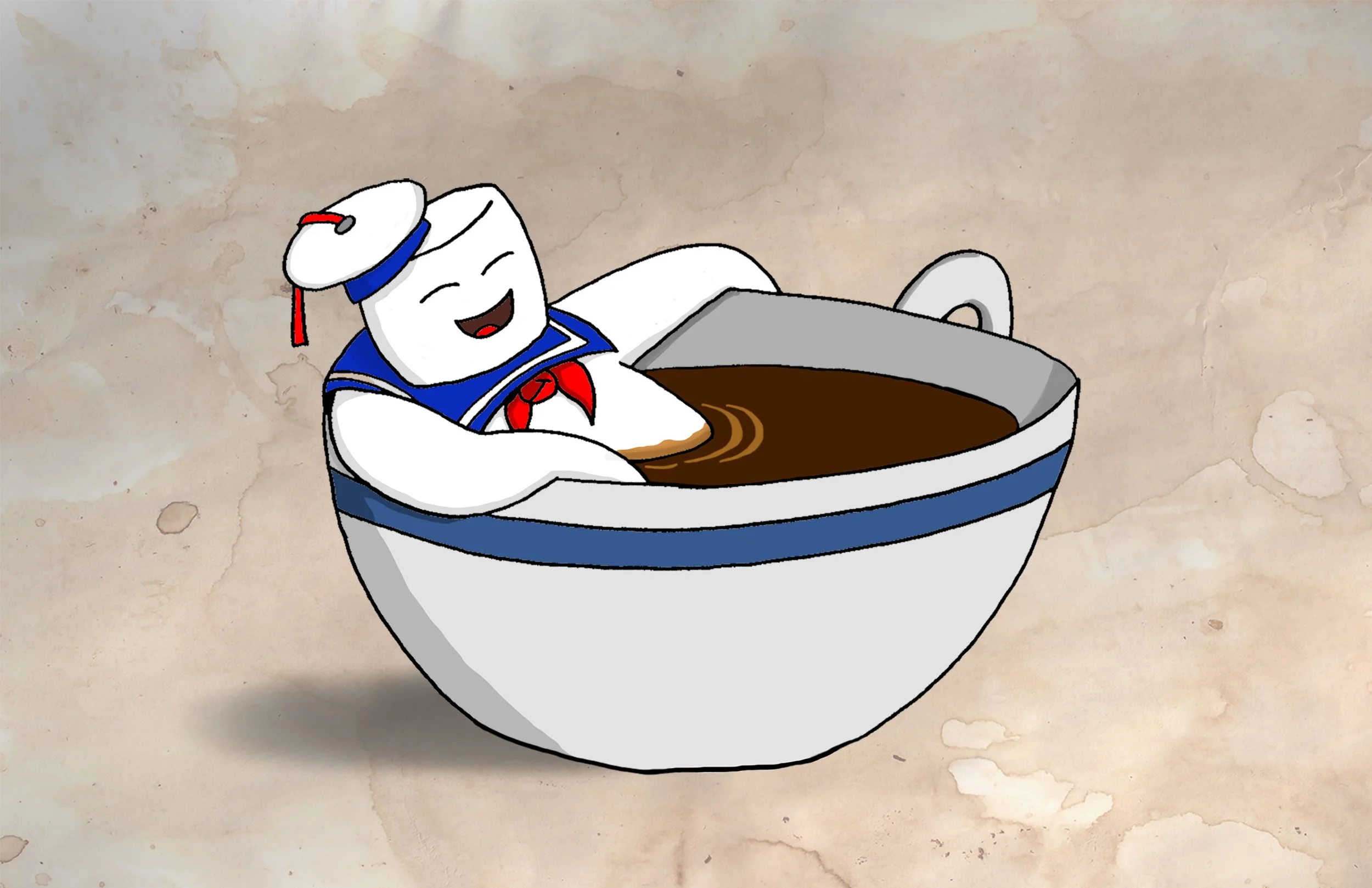 Stay Puft Coffee BG