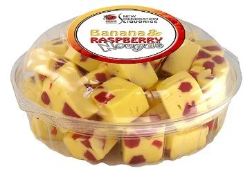 Banana Raspberry Nougat - 500 grams