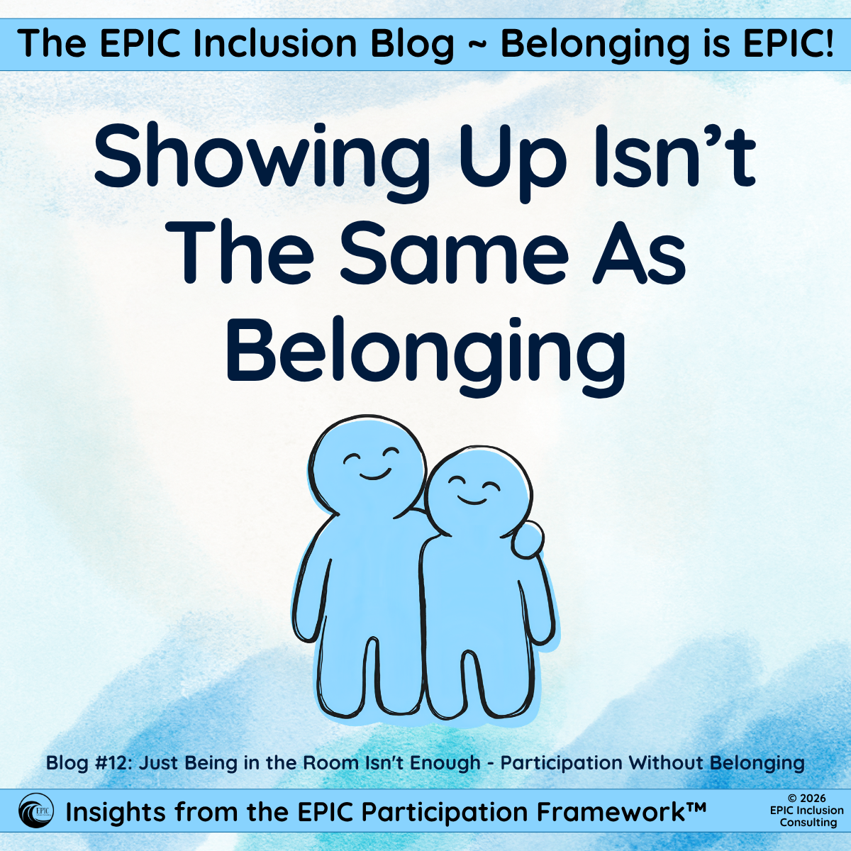 Just Being in the Room Isn't Enough - Participation Without Belonging