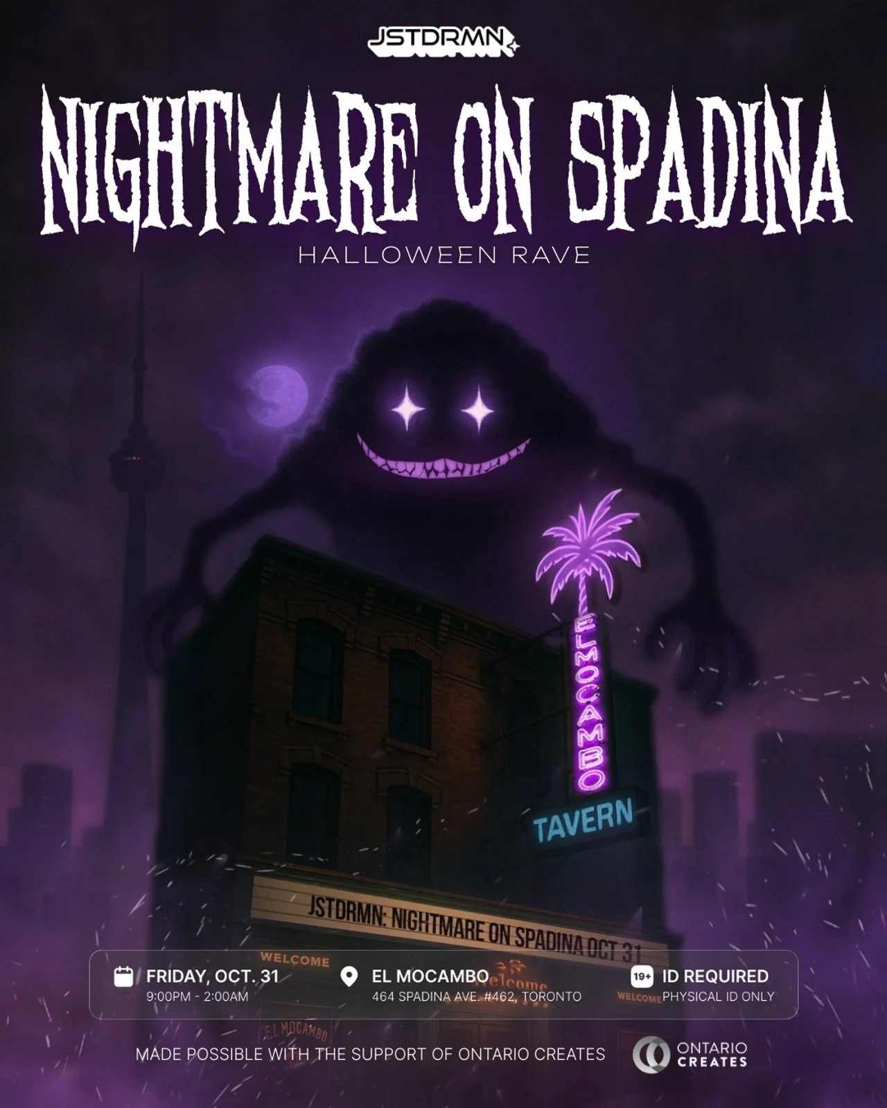 Luxine JSTDMRN Nightmare on Spadina