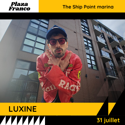 Affiche de Luxine pour Plaza Franco, Victoria au BC