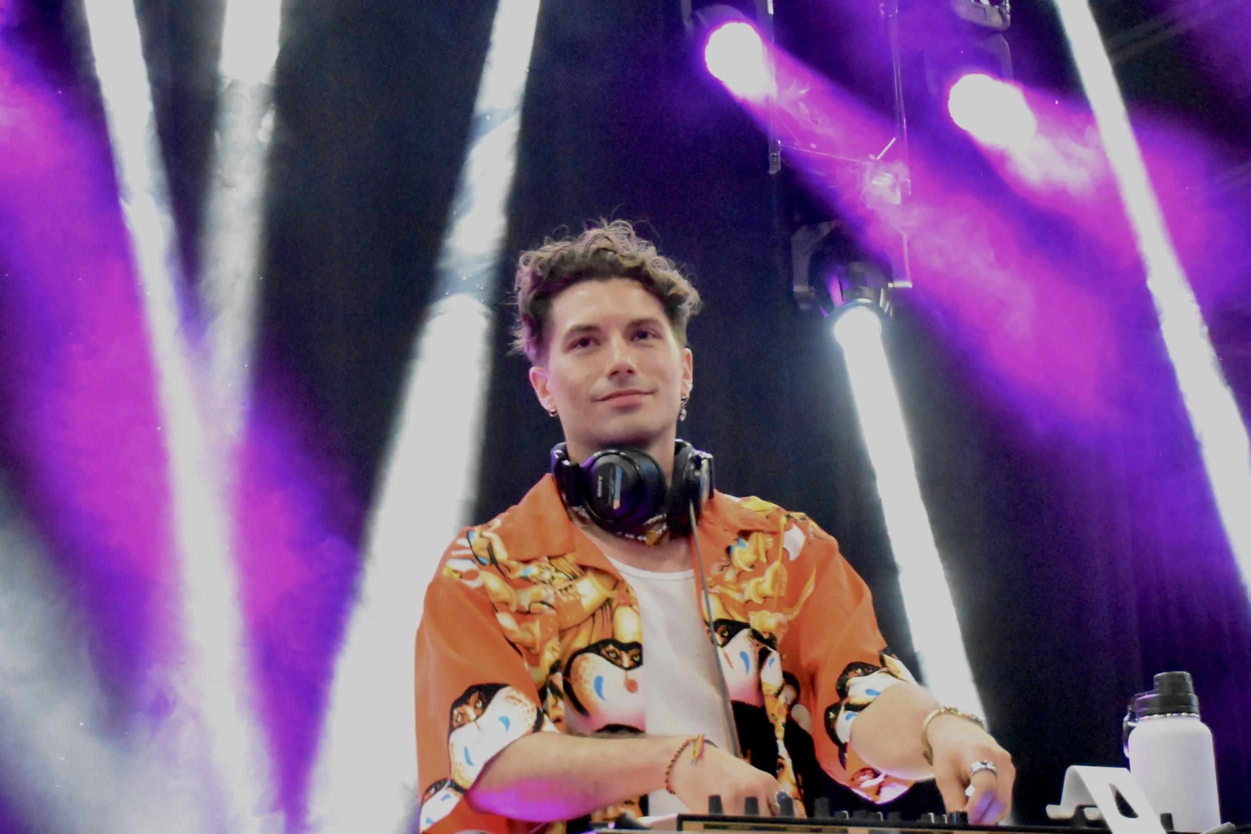 Luxine entrain de mixer