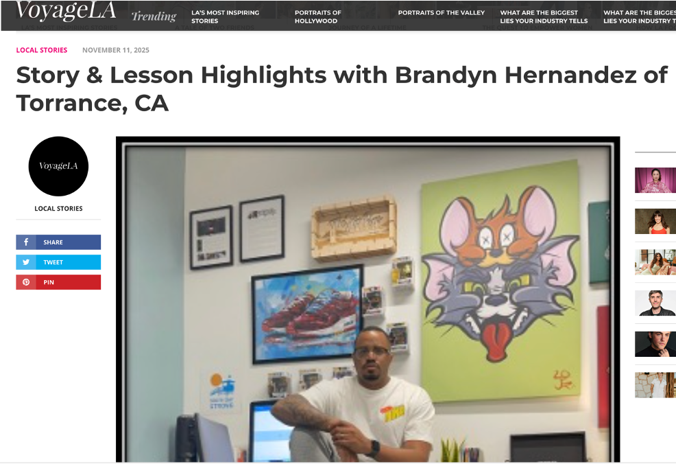 Story & Lesson Highlights with Brandyn Hernandez of Torrance, CA