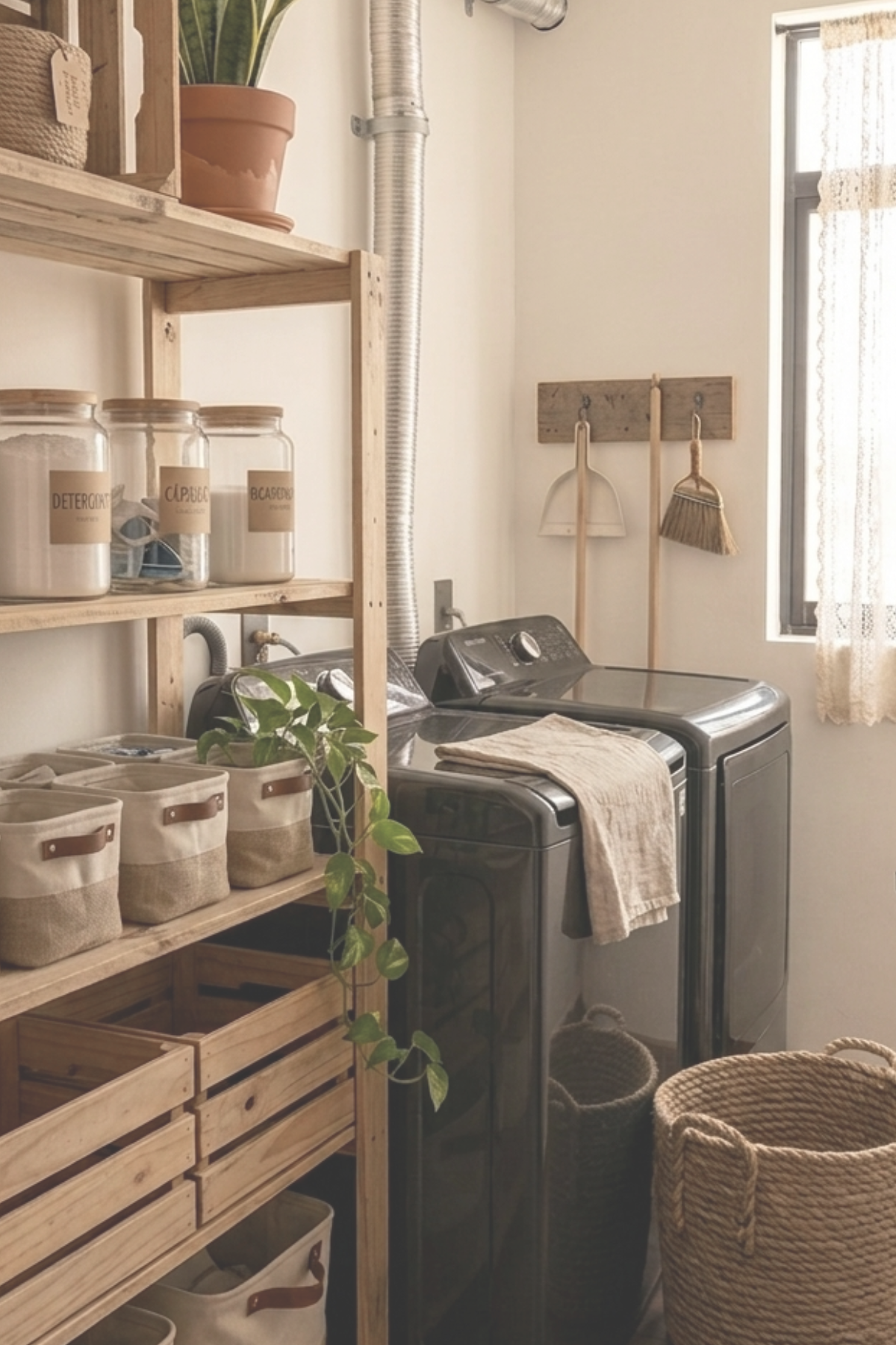 Lavandería Aesthetic: Guía DIY para transformar tu área de lavado