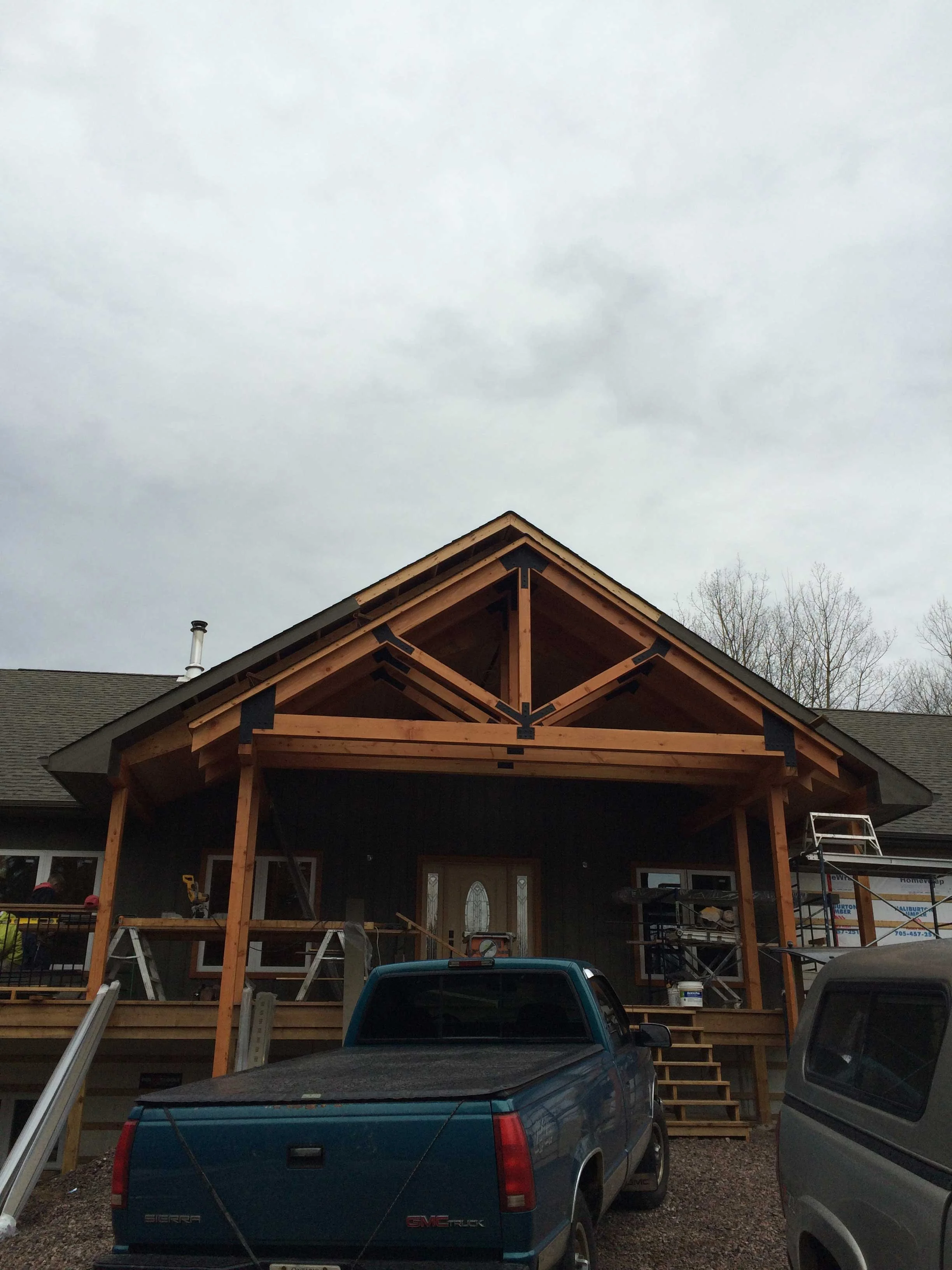 Their first ever construction project.