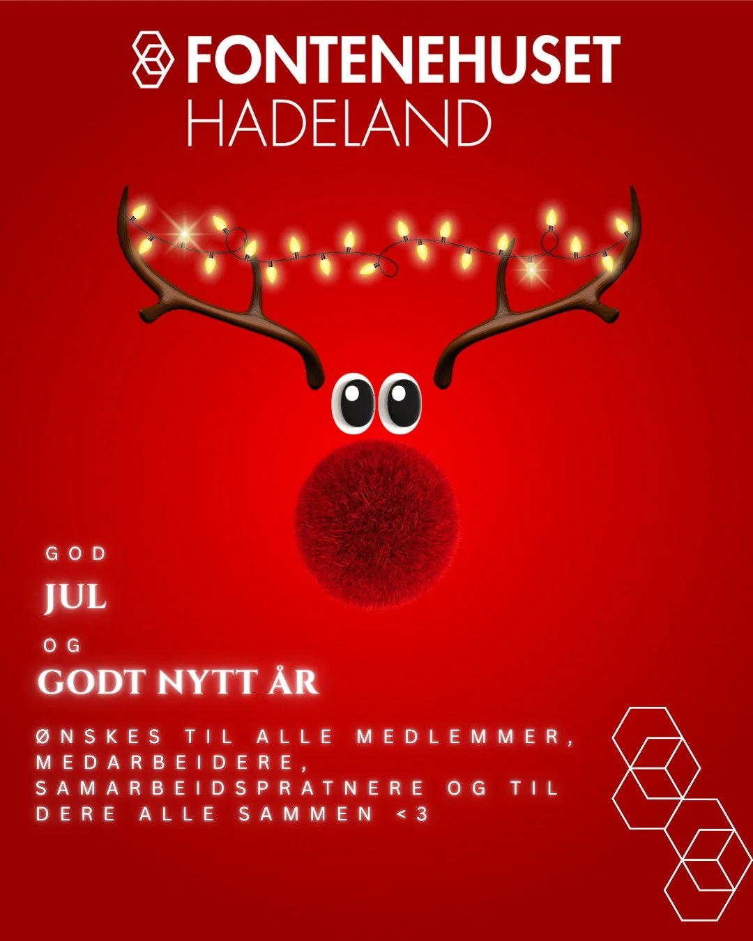 Fontenehuset Hadeland &oslash;nsker dere alle en god jul og godt nytt &aring;r! Vi ser frem til ny&aring;ret som starter opp i nytt hus og vi gleder oss til &aring; se alle medlemmene v&aring;re igjen. 🎄
