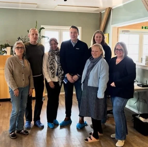 I dag hadde vi p&aring; Fontenehuset Hadeland og @kariannejonnes gleden av &aring; f&aring; bes&oslash;k av @trox_auranor  Vi takker for et inspirerende m&oslash;te og gode samtaler om muligheter for samarbeid fremover. Det betyr mye for oss &aring; 