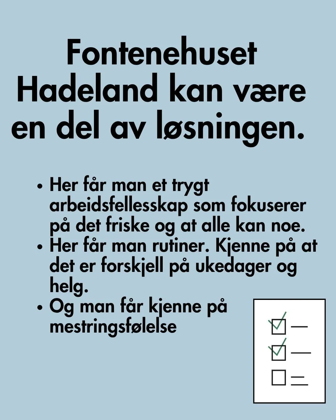 🌼 Vi gleder oss til en innholdsrik dag p&aring; Hadeland! 🌼

I morgen holder Fontenehuset Hadeland &aring;pent hus, og samtidig st&aring;r vi p&aring; stand under Grans Gla&rsquo;dager. Vi h&aring;per du tar turen innom oss &mdash; enten du m&oslas