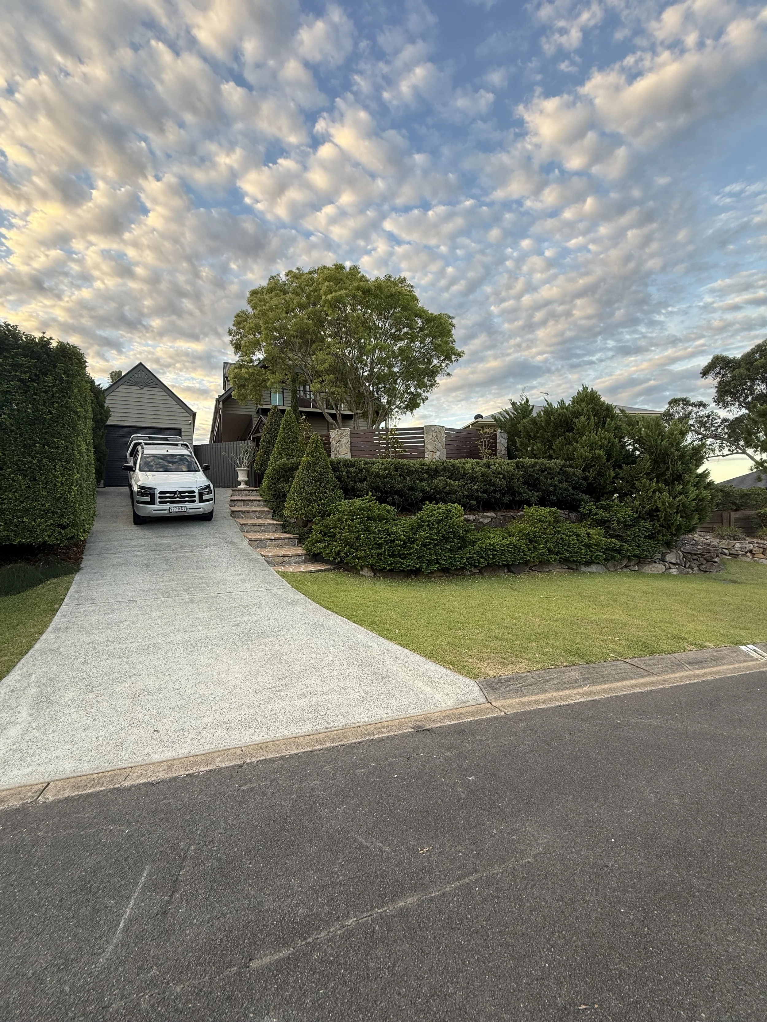 After a garden maintenance visit by Coastline Property Refresh
