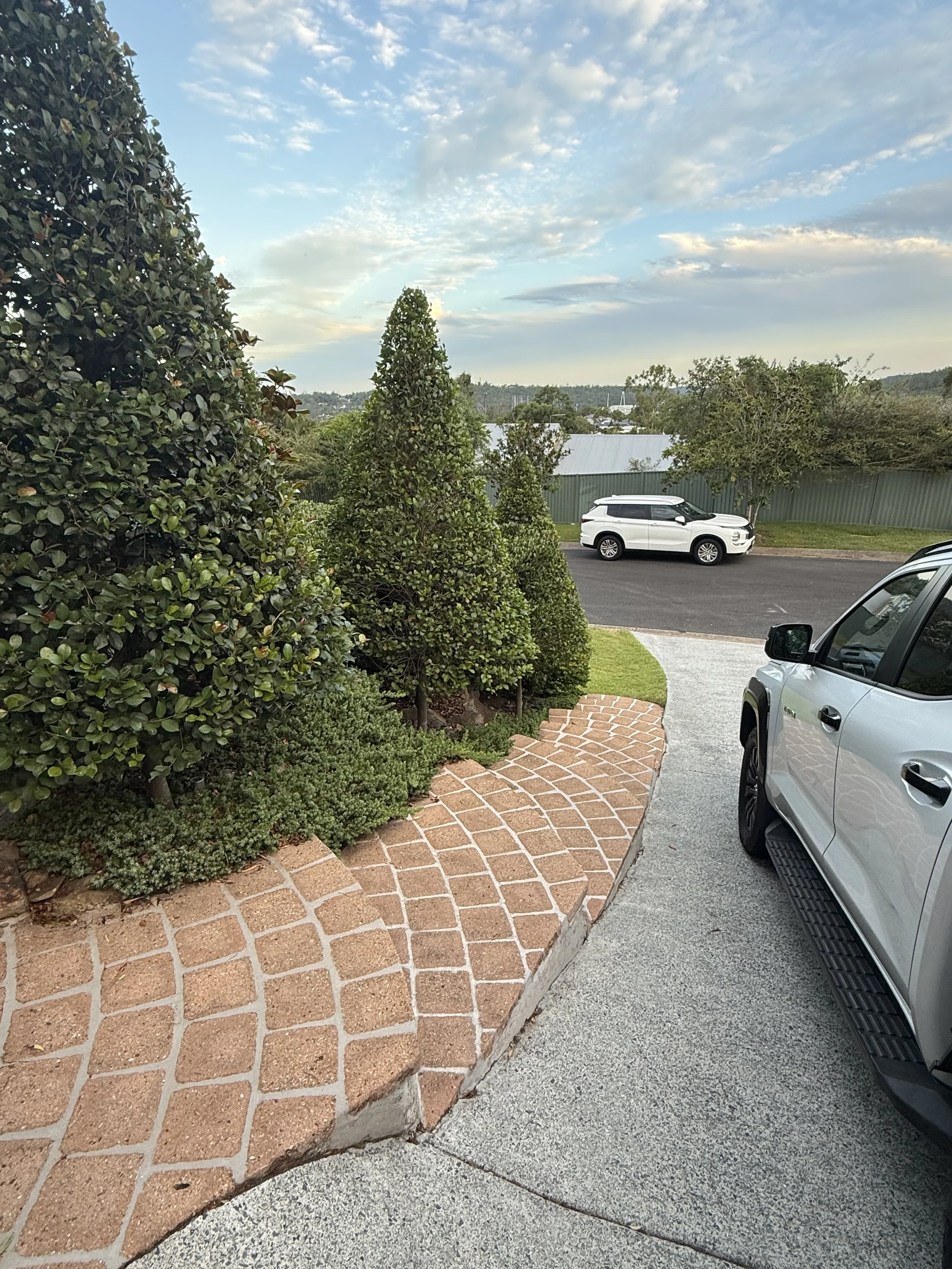 Clean and bright exterior after a pre-sale property refresh in Oxenford