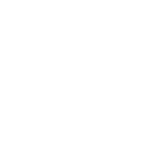 Outline of a toggle switch in the off position, with an arrow pointing downward.