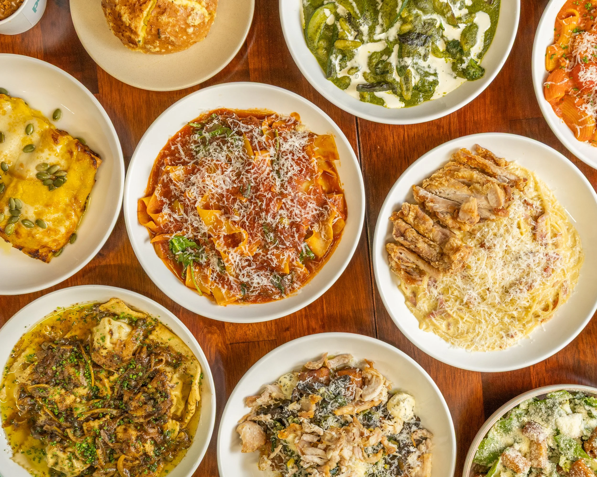 Pasta Christchurch Pappardelle Carbonara Gnocchi Vegetarian Vegan