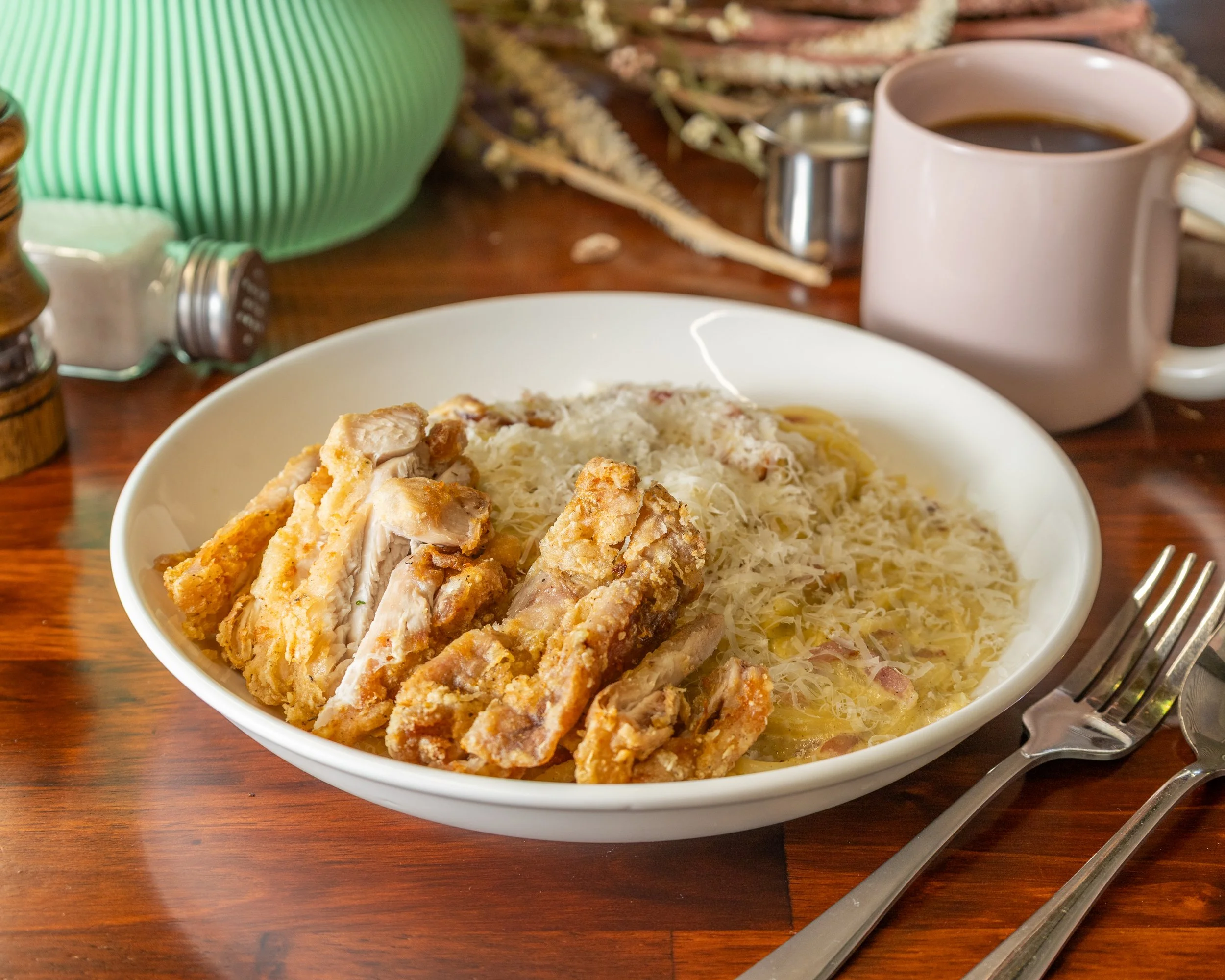 Carbonara Fried Chicken