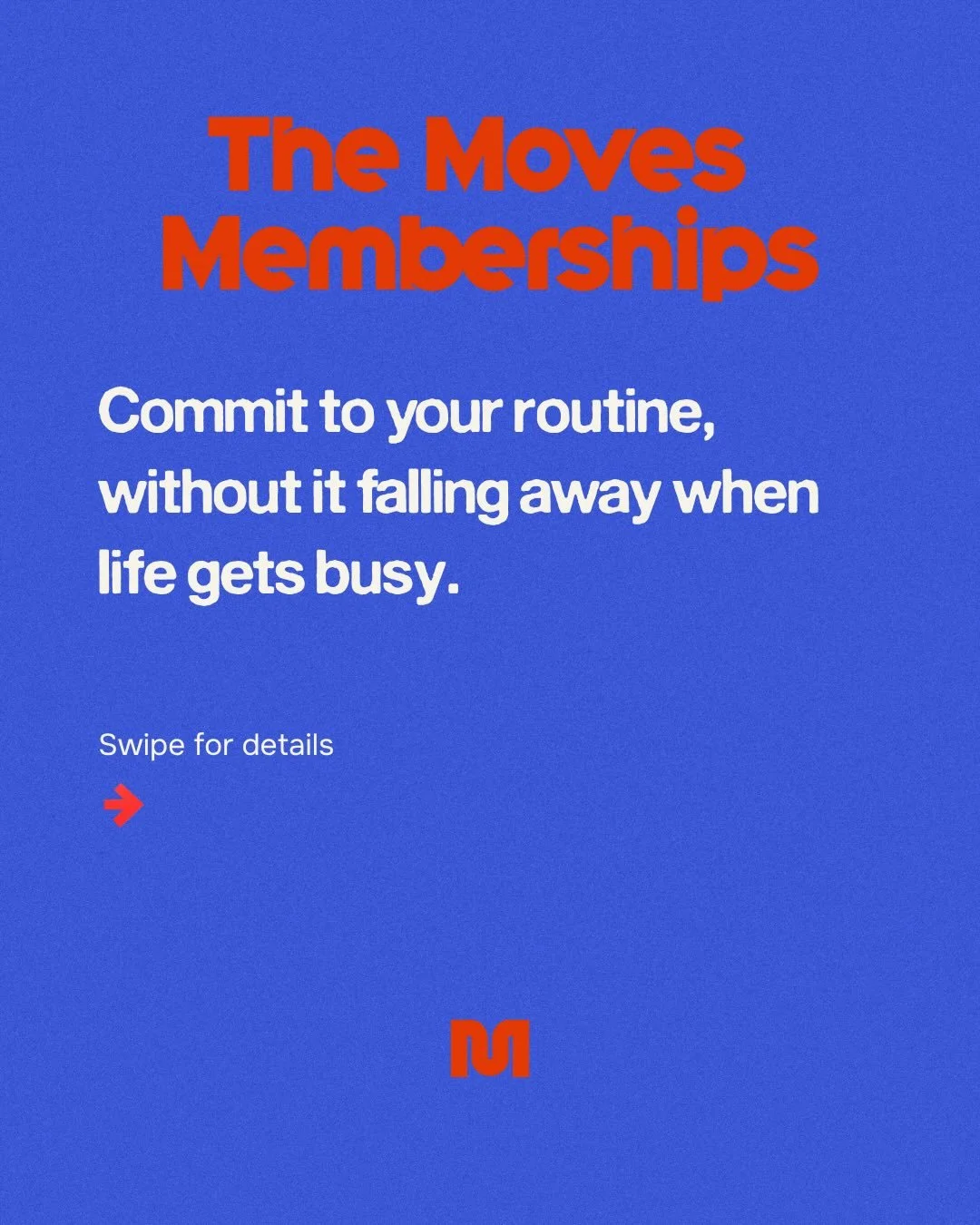 You asked. We built them.

Our memberships are built for consistency, with the flexibility to keep up when life gets busy.

Less stop start. More staying consistent.

Swipe through for details.