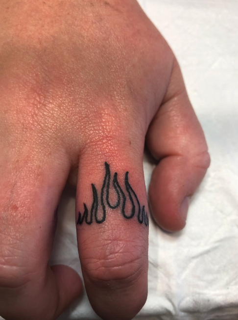 Fine Line Tattoo, Made at Tattoo Rosie's Surry Hills, Sydney