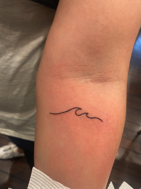Fine Line Tattoo, Made at Tattoo Rosie's Surry Hills, Sydney