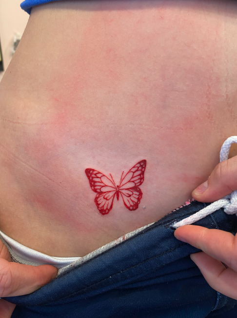 Fine Line Tattoo, Made at Tattoo Rosie's Surry Hills, Sydney
