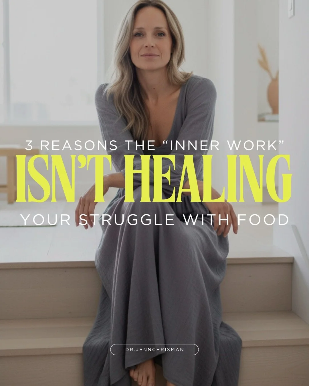 The most exhausting part of my former career as a psychologist wasn&rsquo;t the deep emotional work; it was watching women do everything &ldquo;right&rdquo; and still feel like they were failing.

We&rsquo;ve been taught that if we can&rsquo;t &ldquo