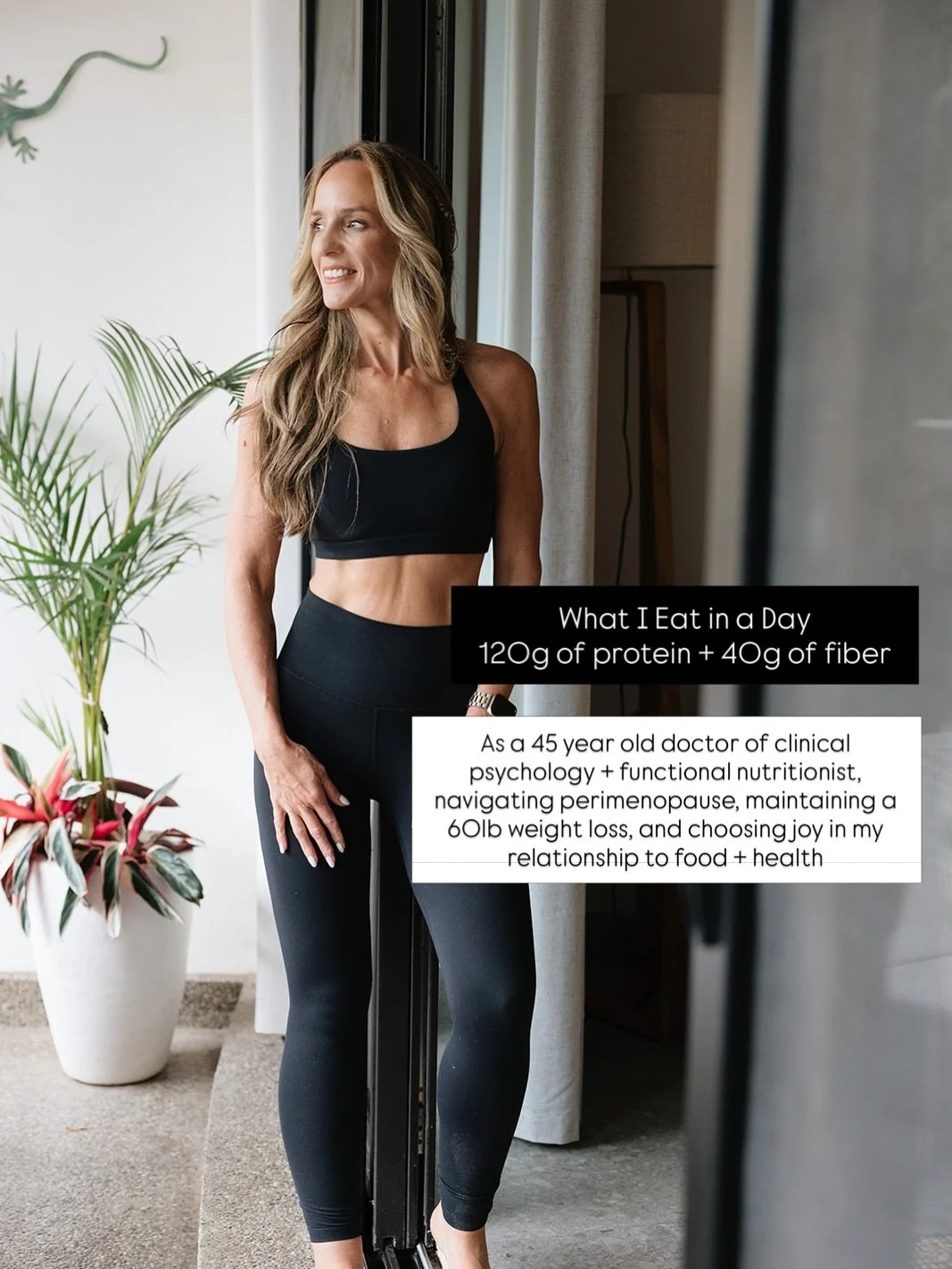 A lot of people assume that because I talk so much about protein, protein must be my primary focus.

And yes, protein matters. Especially as women move through perimenopause and menopause and we start thinking more intentionally about muscle mass, bl