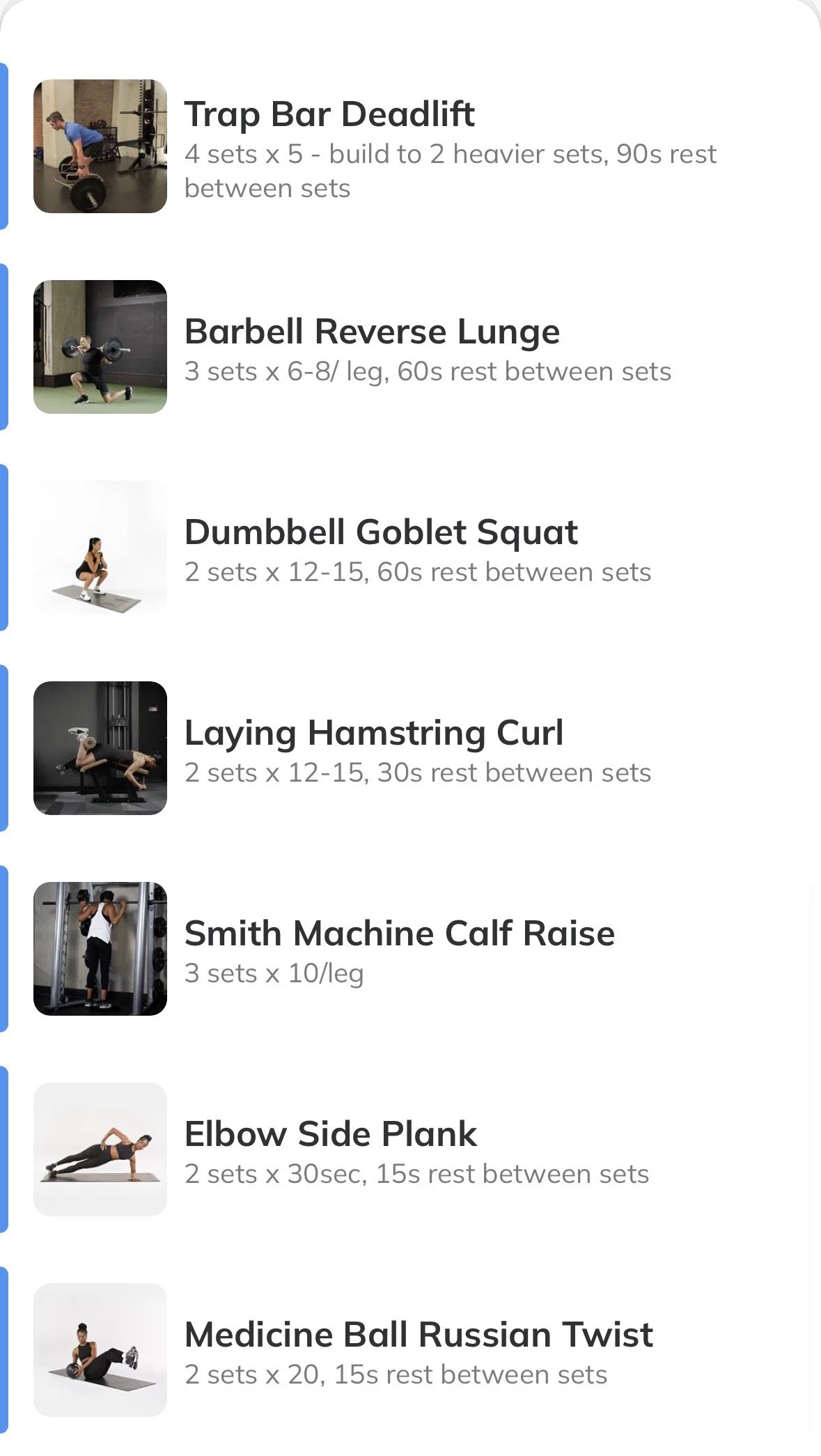 namuh app exercises