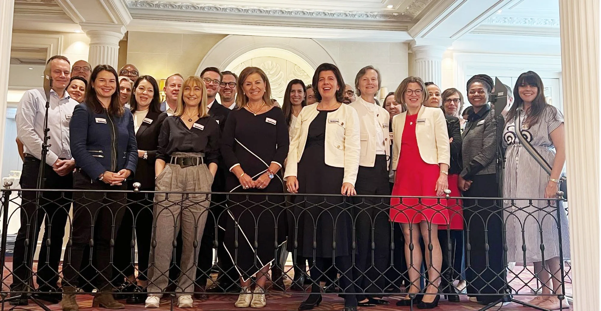 Photo of members of the international network