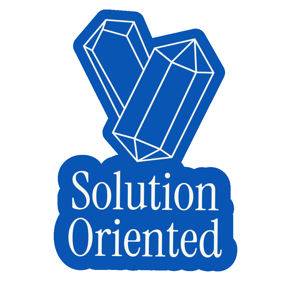 Graphic Sign: Solution Oriented