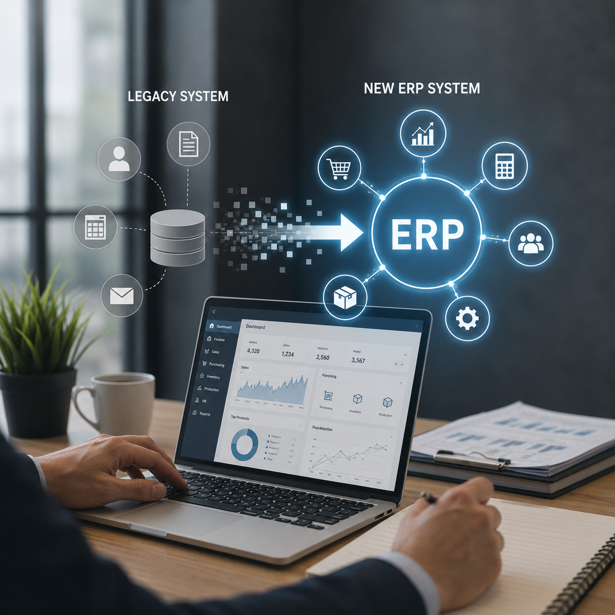 ERP- & Digitalisierungsprojekte