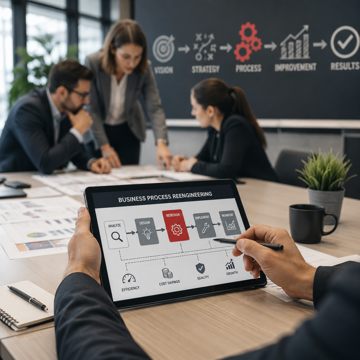 Business Process Reengineering & Unternehmenstransformation