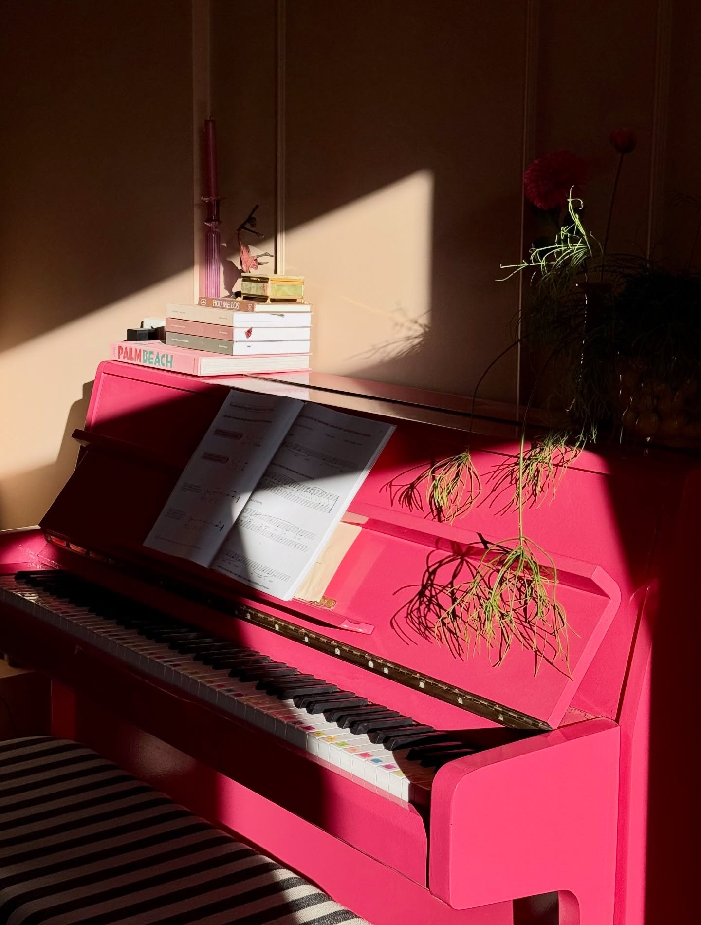 Al een tijdje niet meer piano gespeeld. Voornamelijk omdat ik druk ben met andere dingen. Alhoewel ik eerlijk gezegd ook wel een patroon herken bij mezelf: een nieuwe hobby die even alle aandacht krijgt, maar zodra de nieuwigheid eraf is stort ik me 