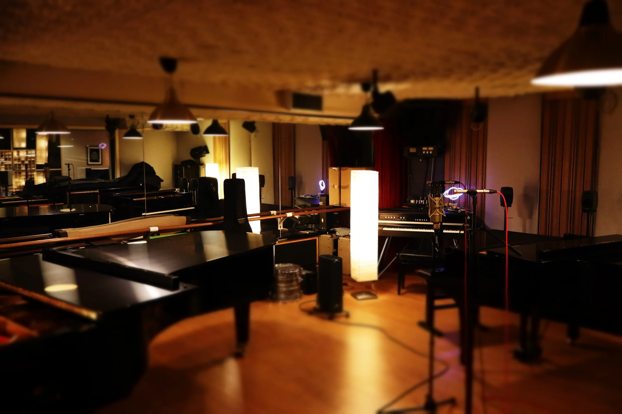 Cabine depuis l'entrée.