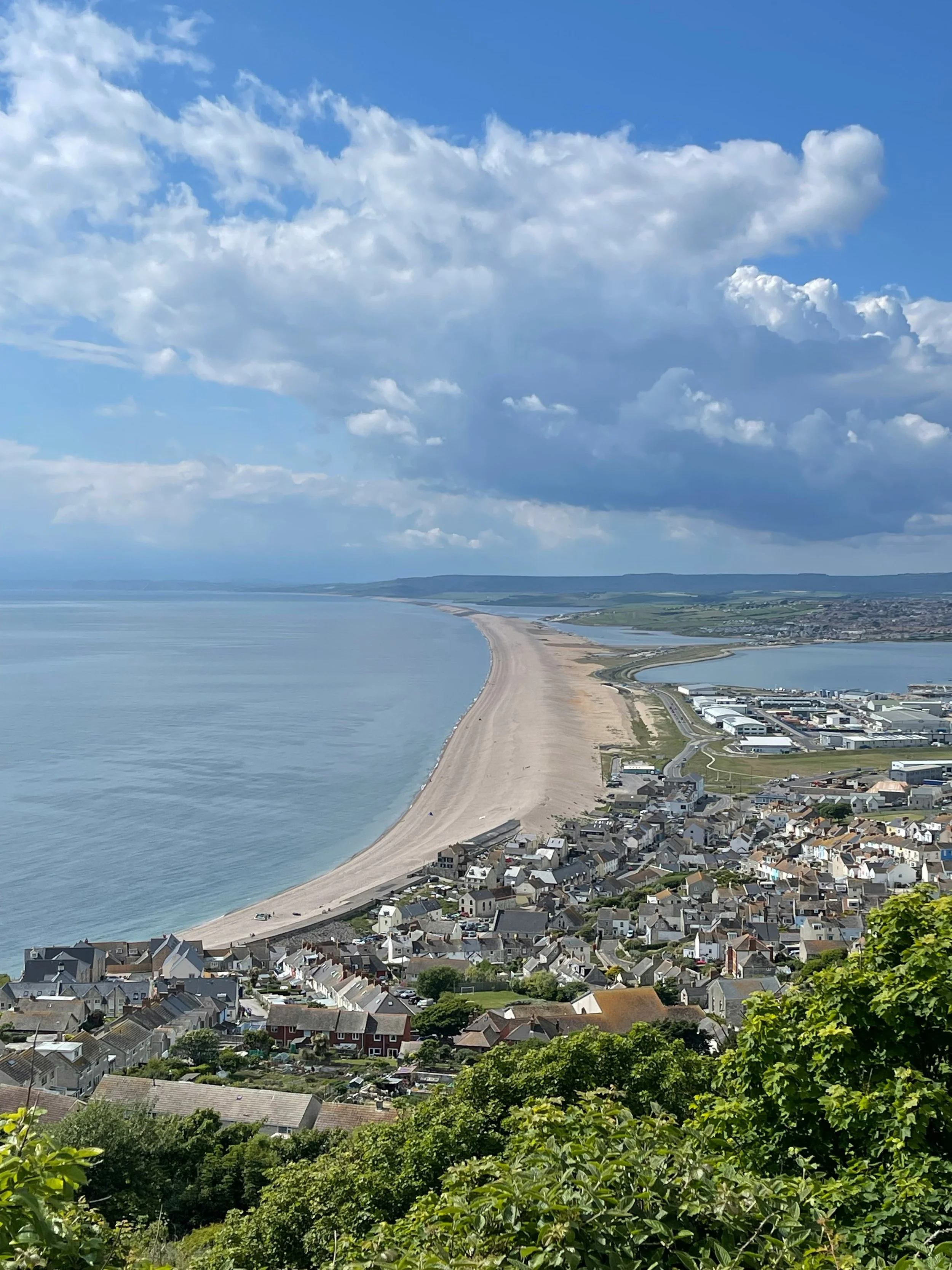 chesil beach guided geology walk with john scott