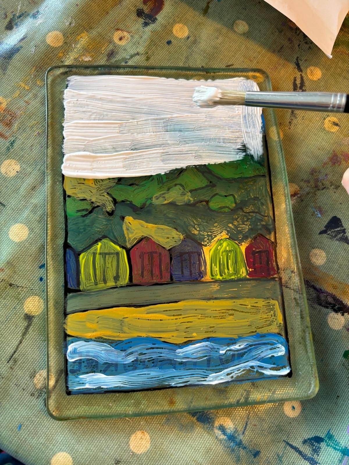 gelli painting
