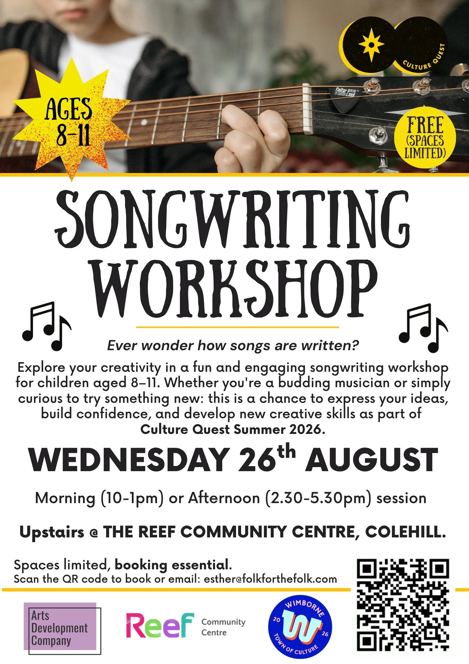 songwriting workshop (culture quest)
