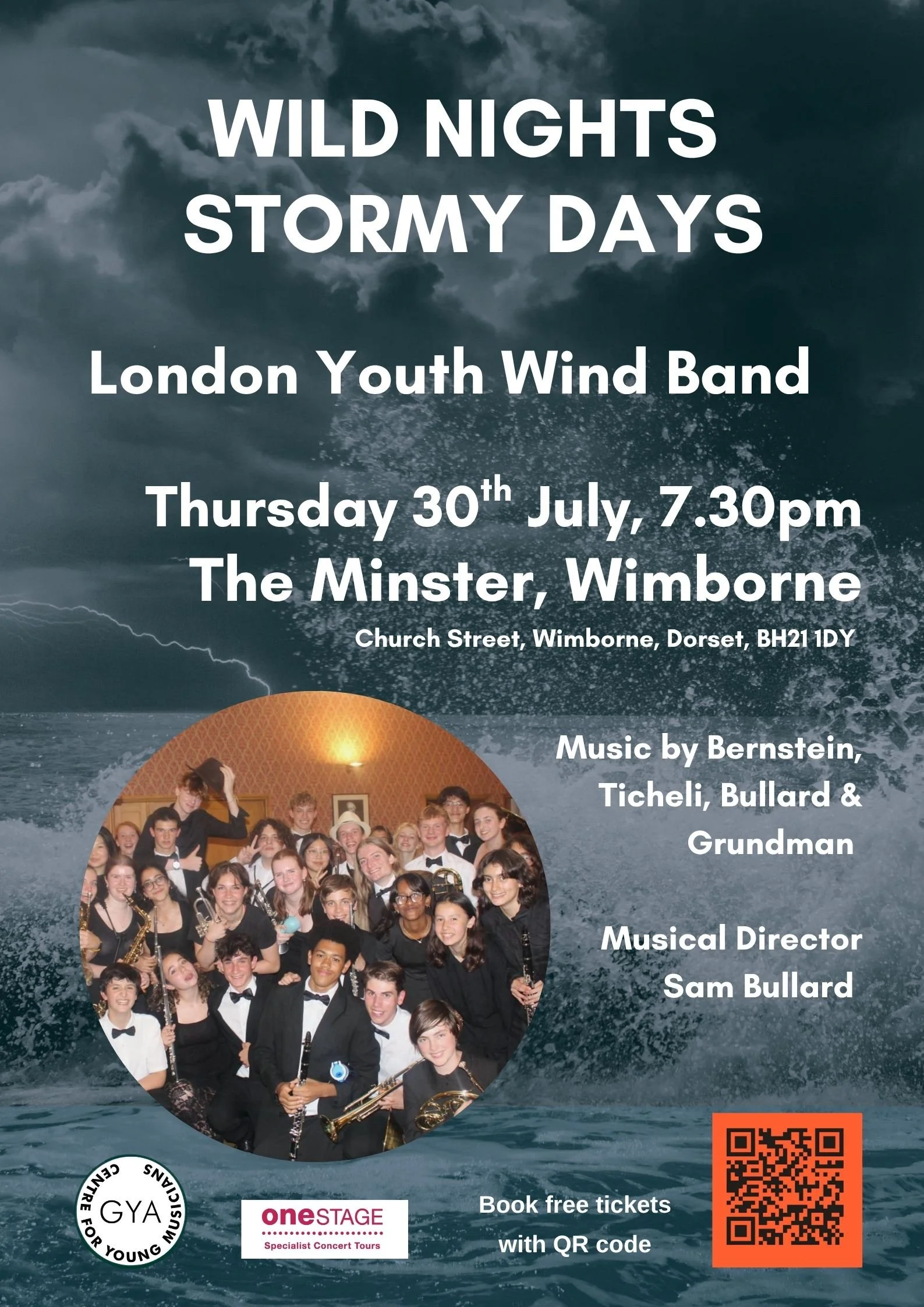 wild nights, stormy days - london youth wind band