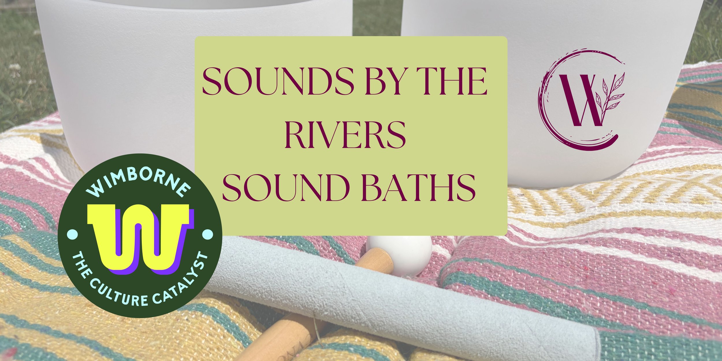 sounds by the rivers: free sound bath
