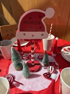 christmas grotto at the museum