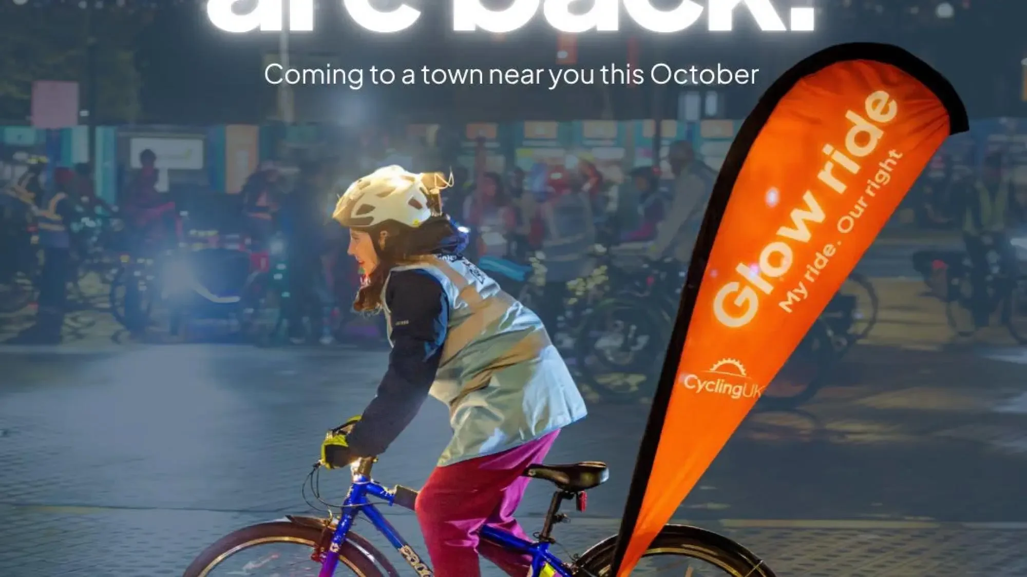 wimborne's first glow ride