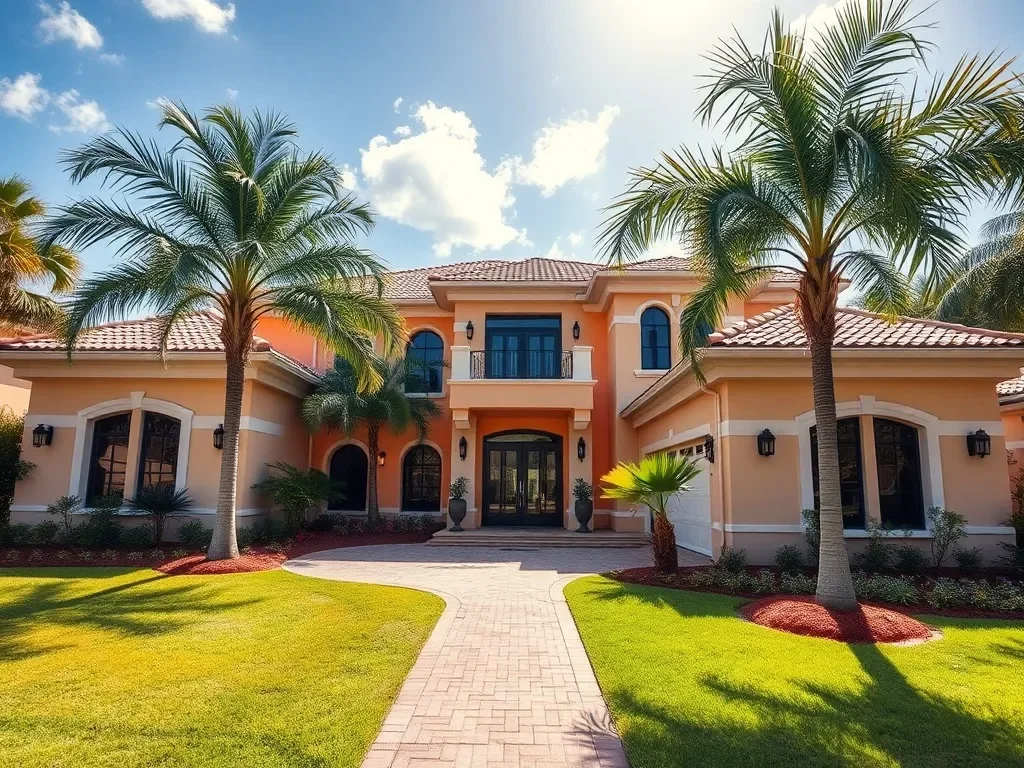 Clean brick paver driveway