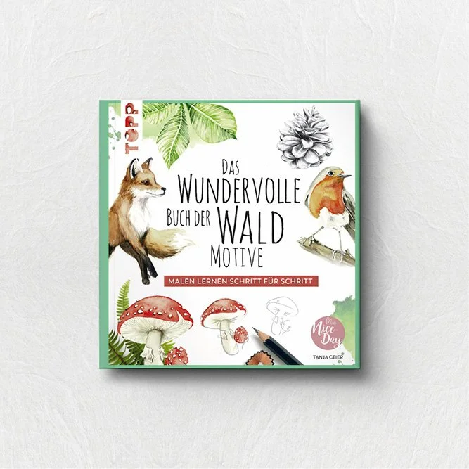 Das wundervolle Buch der Wald Motive