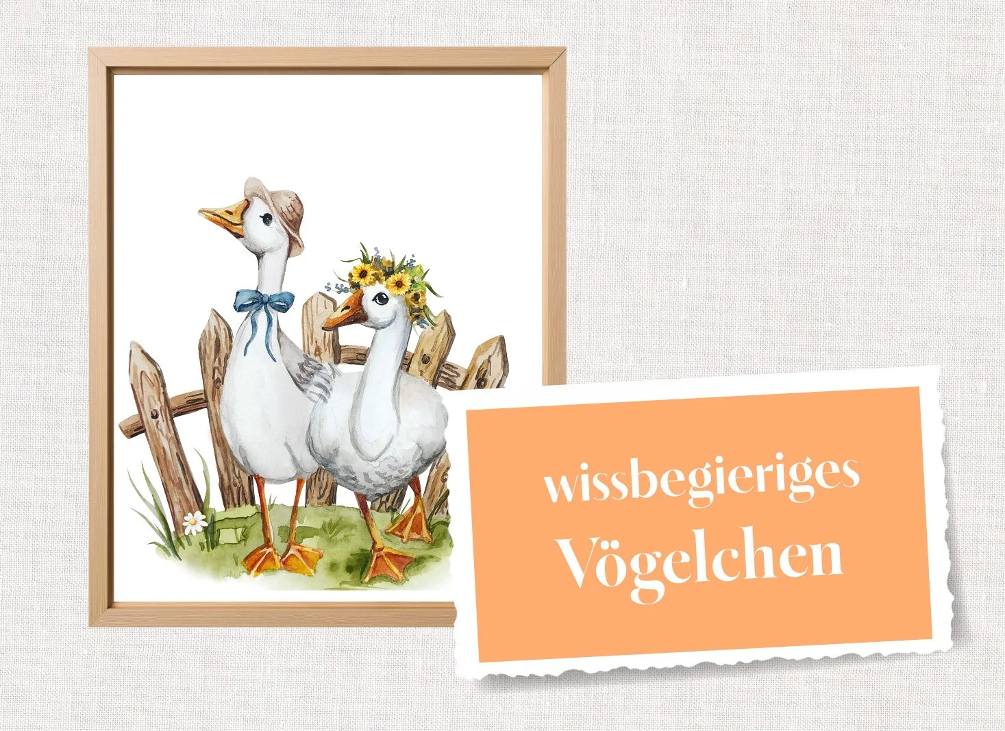 NiceDay Club wissbegieriges Vögelchen