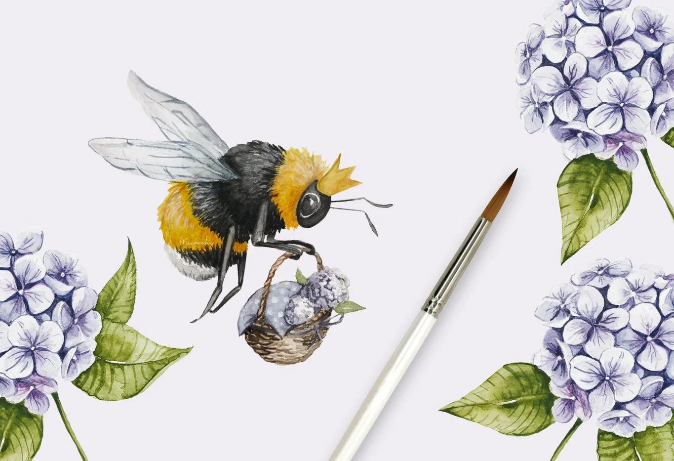 Illustration BummelBiene