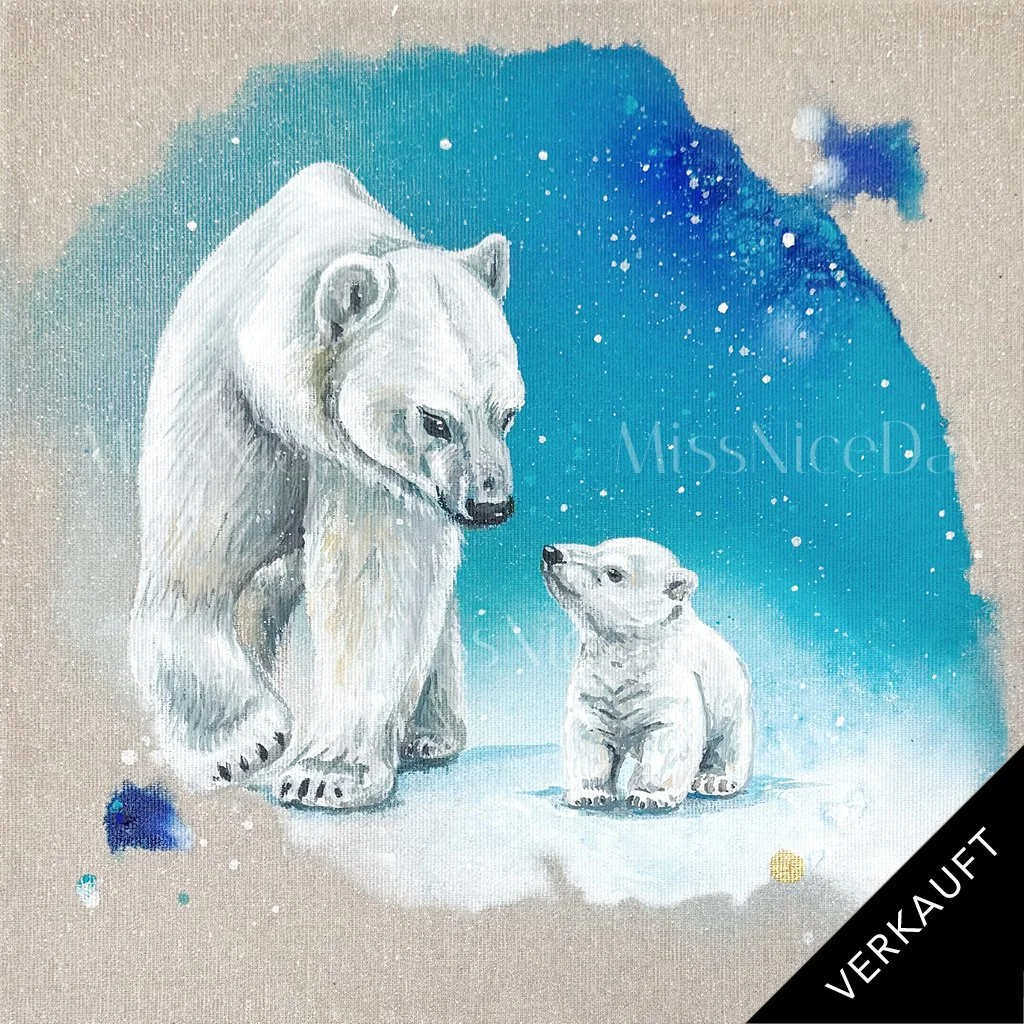 Eisbären - Color meets Nature