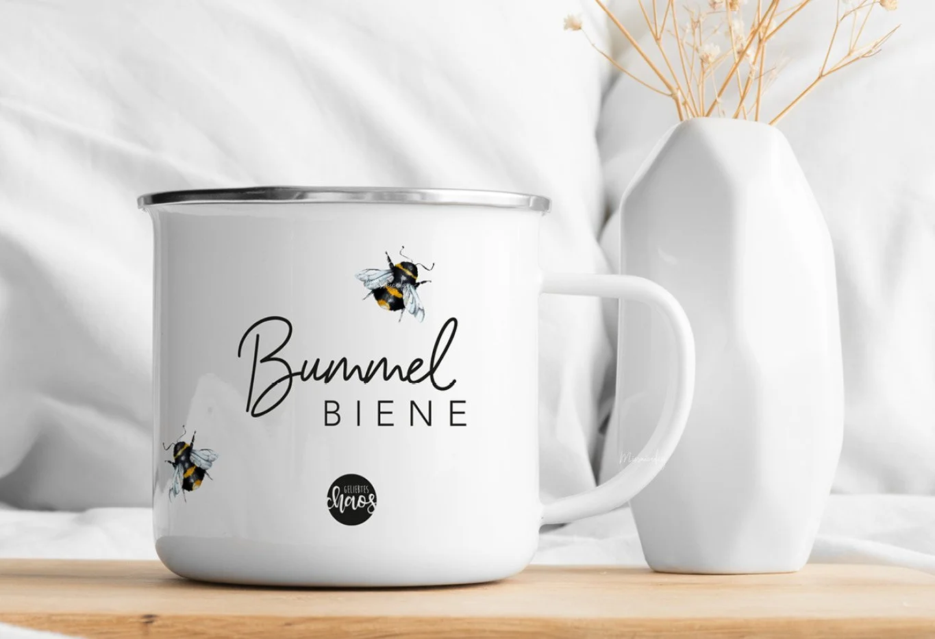 EmailleTasse BummelBiene