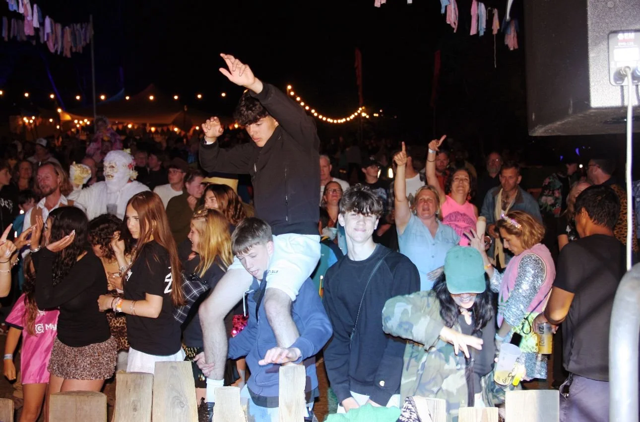 DJ'ing at Elderflower Fields Festival in Sussex