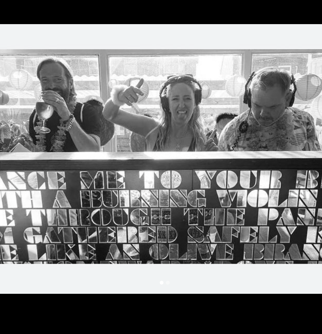 Dj'ing at Pride in Brighton