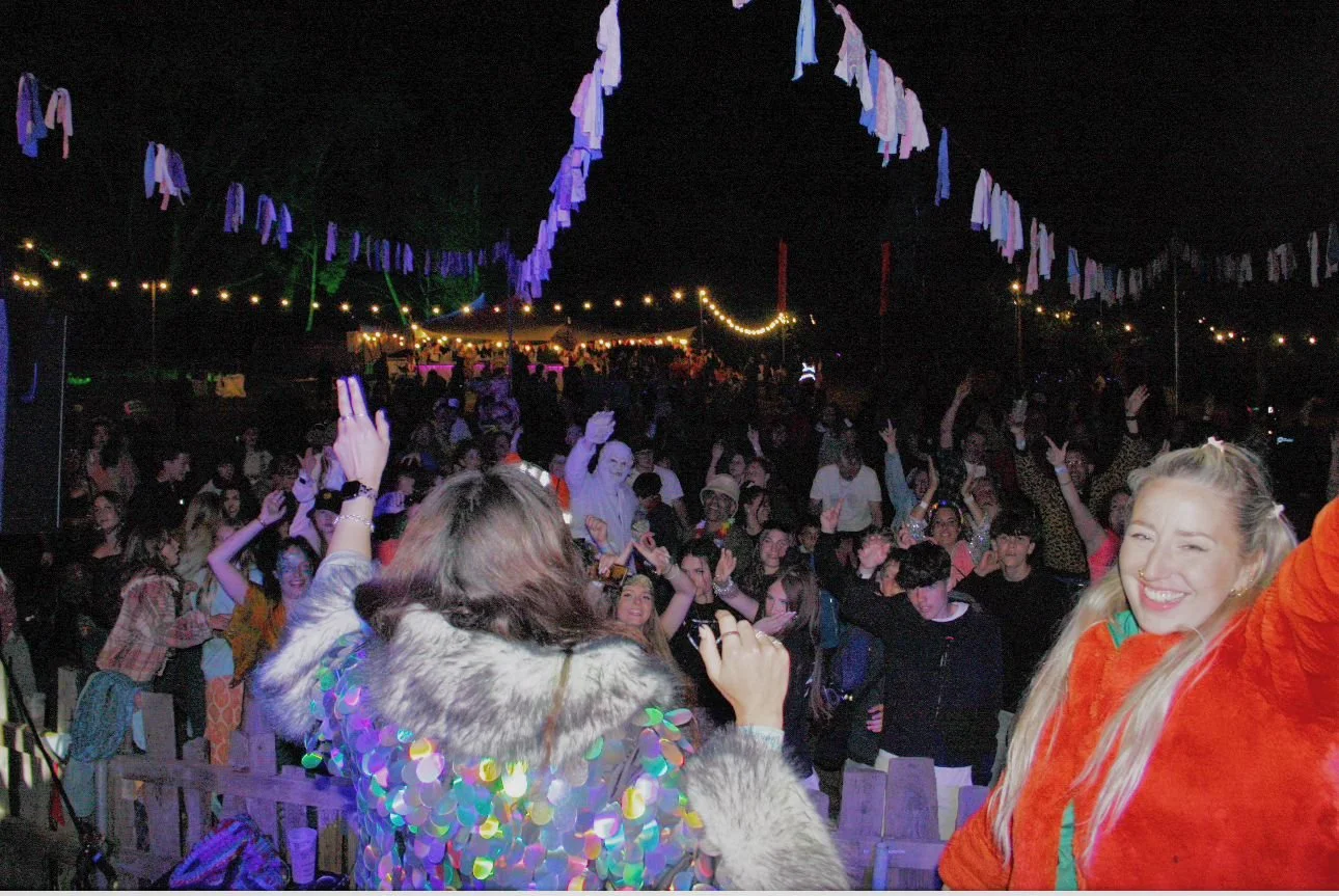 DJ'ing at Elderflower Fields Festival in Sussex