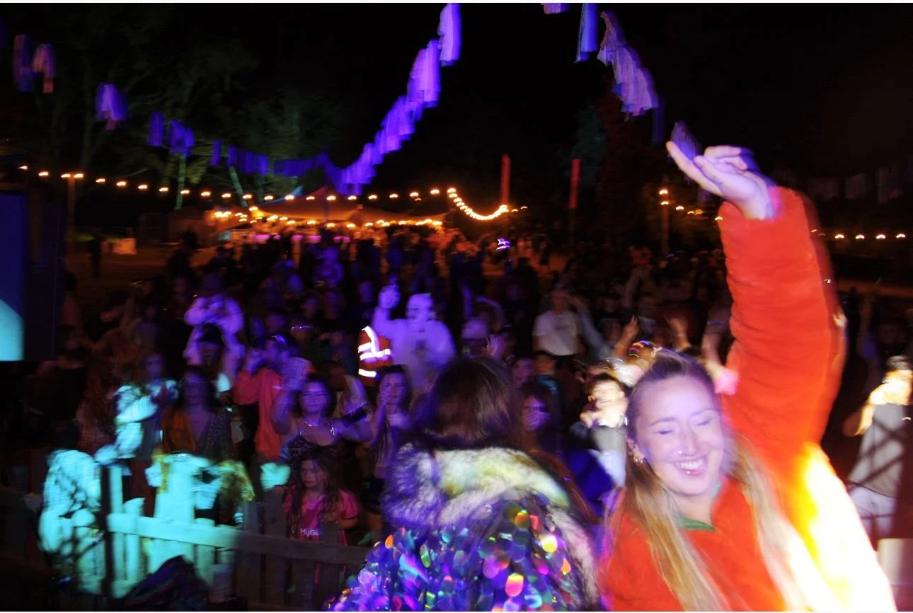 DJ'ing at Elderflower Fields Festival in Sussex