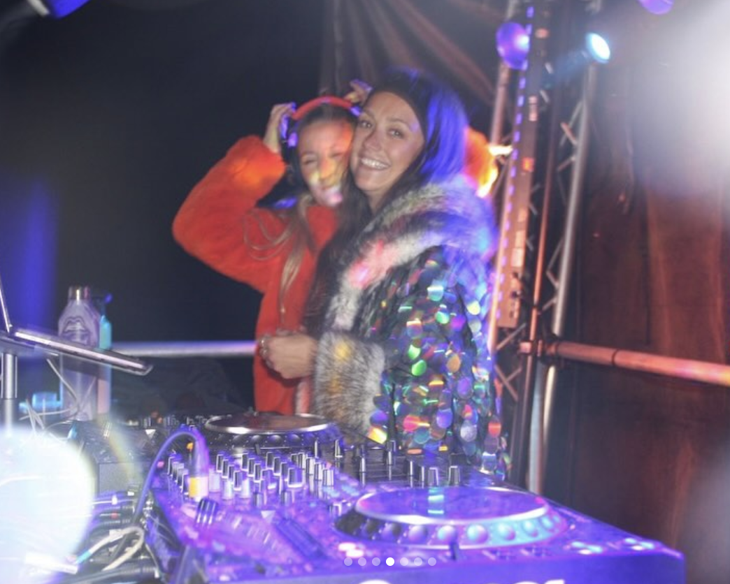 DJ'ing at Elderflower Fields Festival in Sussex