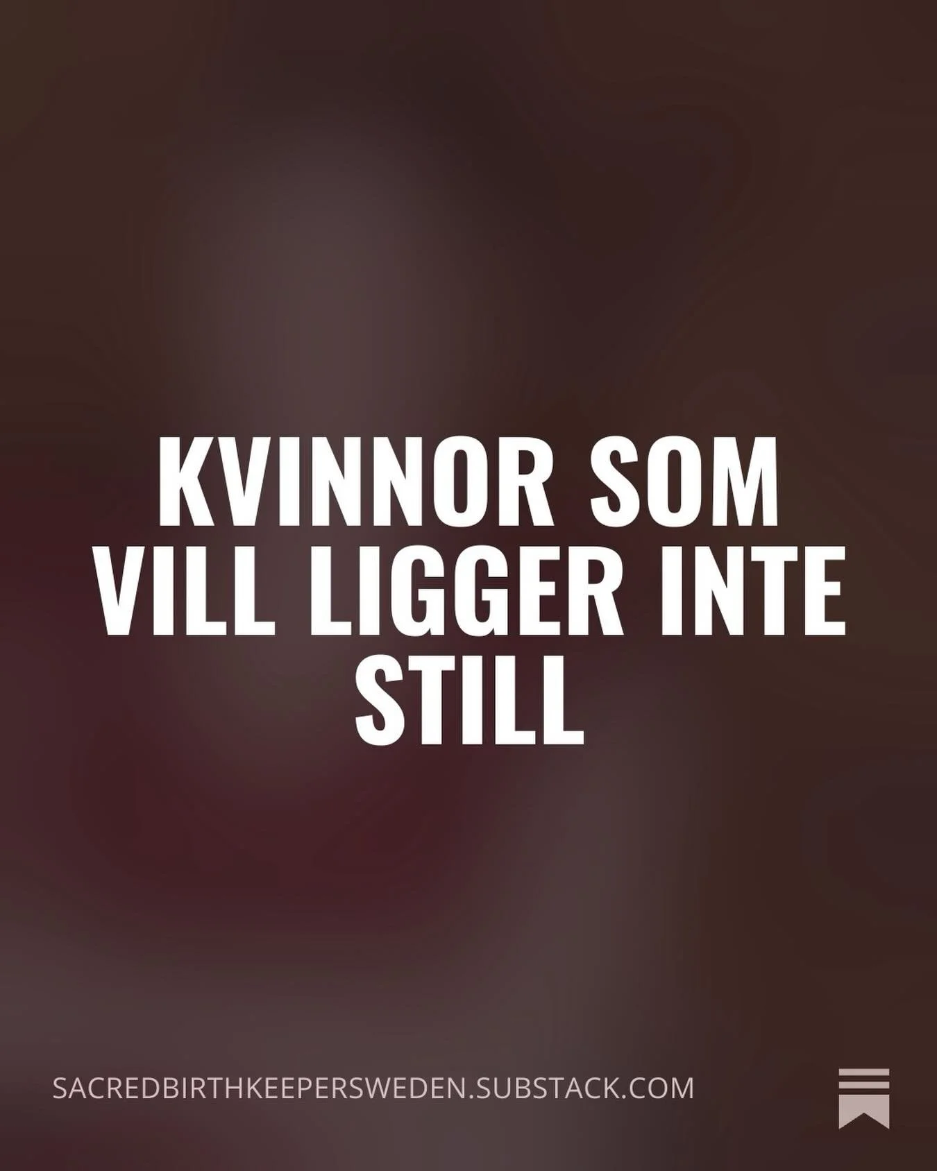 &rdquo;N&auml;r ett system konsekvent avvisar m&auml;nniskors egna vittnesm&aring;l om sina kroppar och upplevelser leder det inte bara till tystnad, utan ocks&aring; till trauma. Ironiskt nog f&ouml;rv&auml;ntas kvinnor sedan b&auml;ra konsekvensern